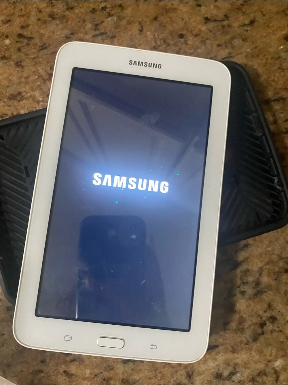 Samsung Galaxy Tab E Lite - White Front Panel